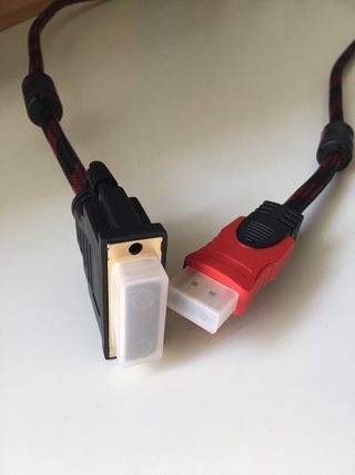 Cable trenzado HDMI-DVI (1,5m.)