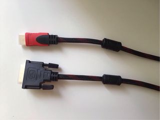 Cable trenzado HDMI-DVI (1,5m.)