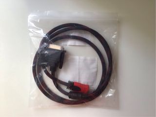 Cable trenzado HDMI-DVI (1,5m.)
