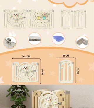 Parque infantil plegable