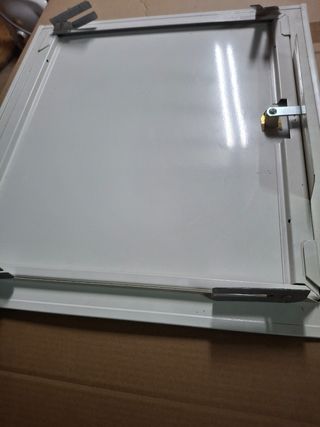 Puerta aluminio 56x52cm - Blanca