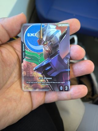 Deck box Gundam card game Set 01, nuovo con promo 