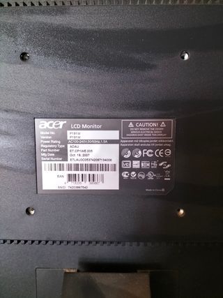 Monitor pc