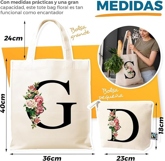 Bolsa tela + neceser Personalizado