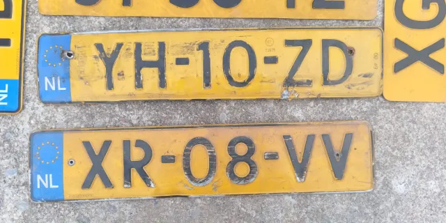 Matrícula/placas holandesas de coche