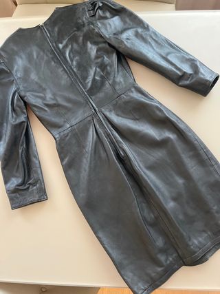 abito in pelle vintage 