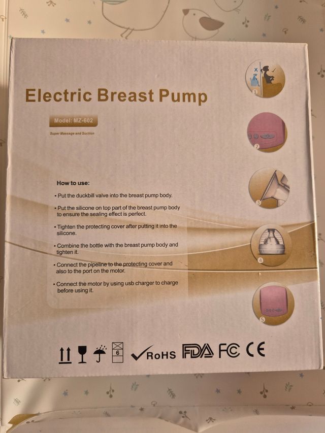 Sacaleches eléctrico