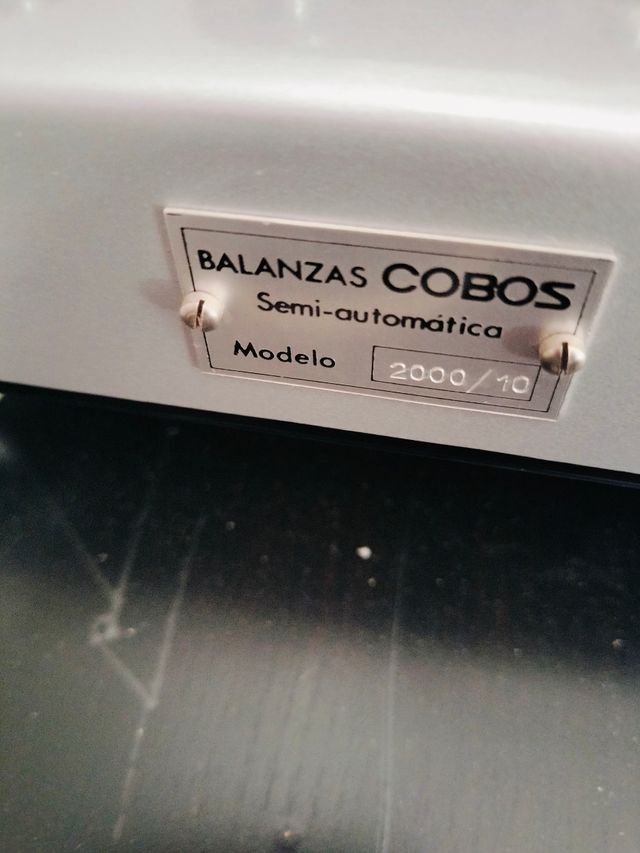 Balanza Joyería Cobos Vintage