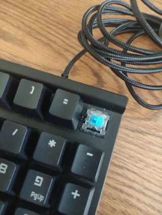 Teclado numérico negro
