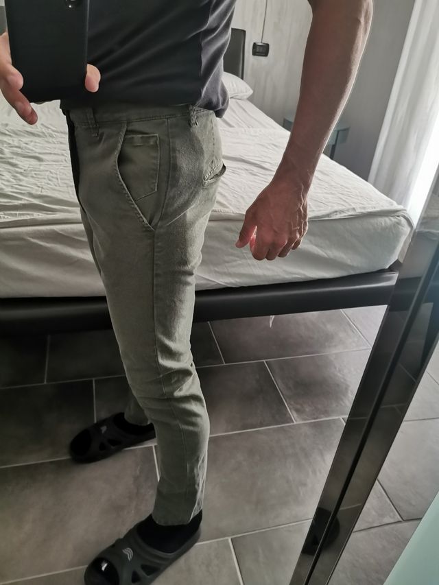 Pantaloni Uomo Imperial - Verde Oliva