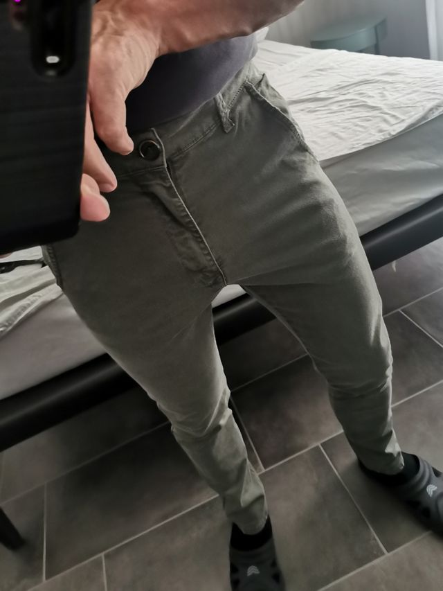 Pantaloni Uomo Imperial - Verde Oliva