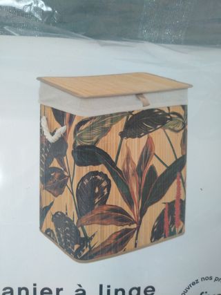 Cestino portabiancheria 5five bamboo