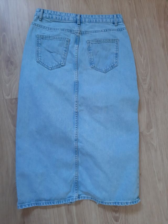 Falda vaquera Only azul