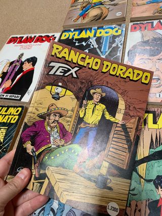 Fumetti Dylan Dog Tex Lazarus Ledd e Sturmtruppen 