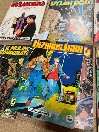 Fumetti Dylan Dog Tex Lazarus Ledd e Sturmtruppen 