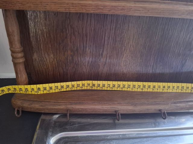 Repisa madera antigua - Especiero