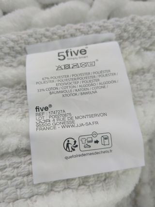Tappeto bianco cotone 50x120