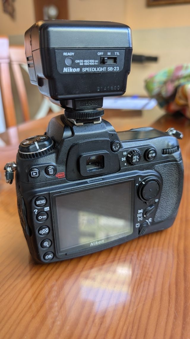 Nikon D300 + Flash SB-23