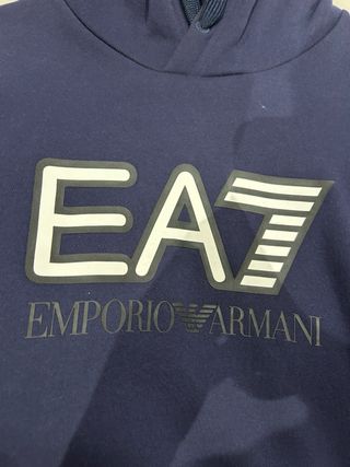Sudadera EA7 Emporio Armani azul 