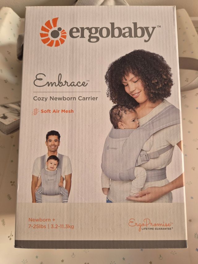 Ergobaby Embrace: Portabebés Recién Nacido
