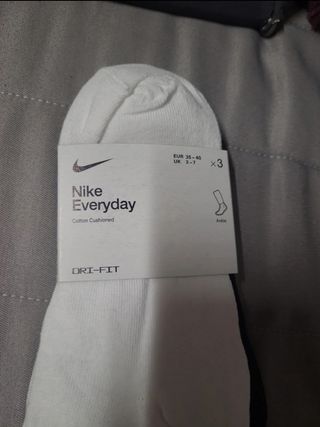 Calcetines Nike 3 pares precintados 35-40 