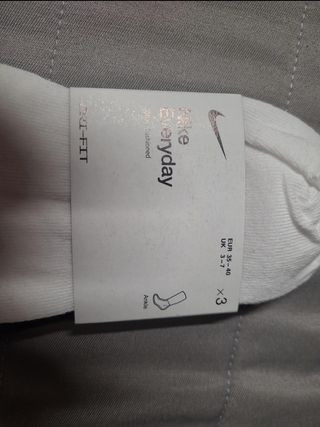 Calcetines Nike 3 pares precintados 35-40 