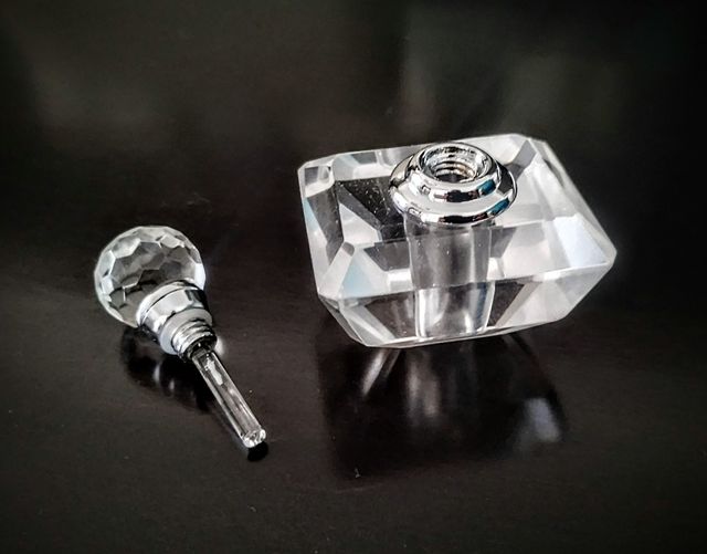 Bottiglia profumo cristallo vintage