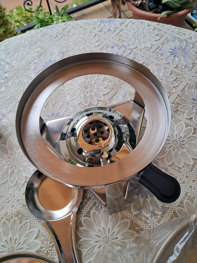 Fondue de metal nueva