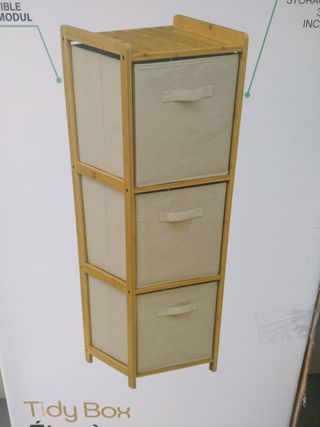 Mobiletto bagno Tidy Box 3 cesti