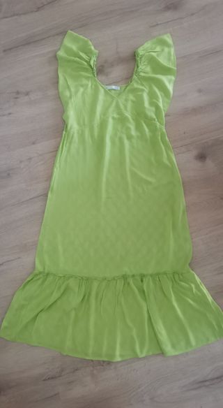 Vestido largo verde Sfera - Talla L
