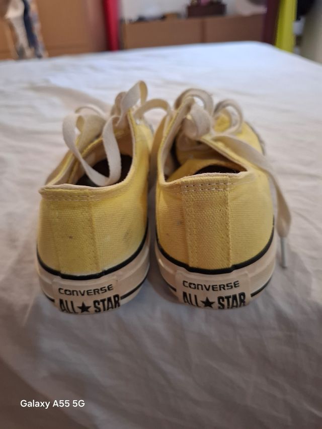 Converse amarillas 37