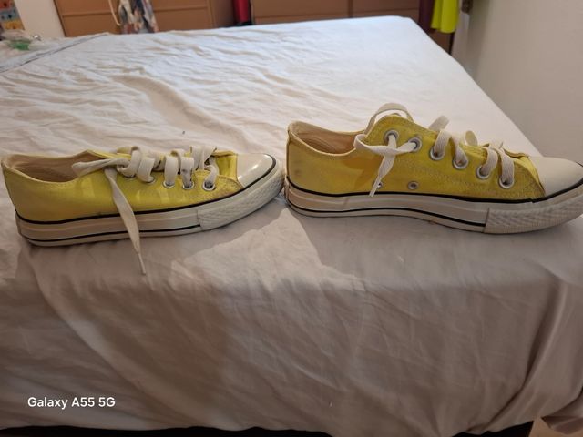 Converse amarillas 37