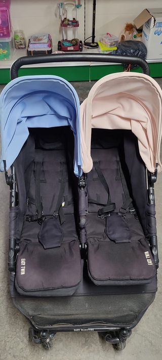 Carrito gemelar Baby Monsters Easy Twin