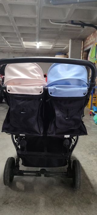 Carrito gemelar Baby Monsters Easy Twin