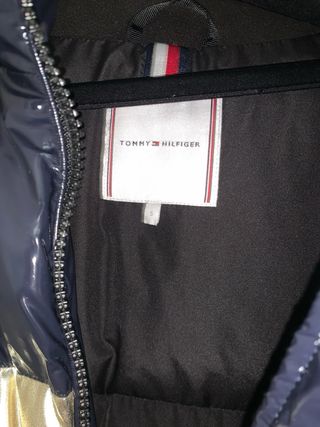 Chaquetón acolchado Tommy Hilfiger tricolor