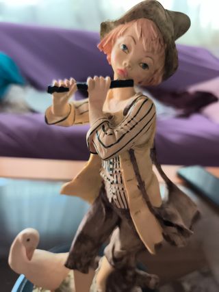 3 Figuras Ceramica Niñ@s