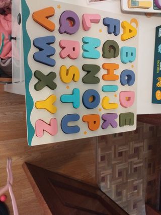 Puzzle de madera abc