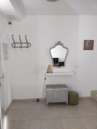 Espejo vintage plateado