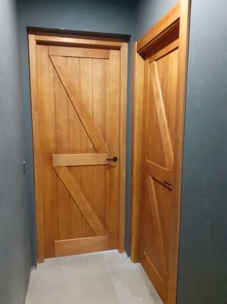 Instalación puertas madera