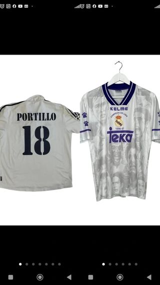 Pack lote 2 Camisetas Real Madrid 96-97  2002/2003