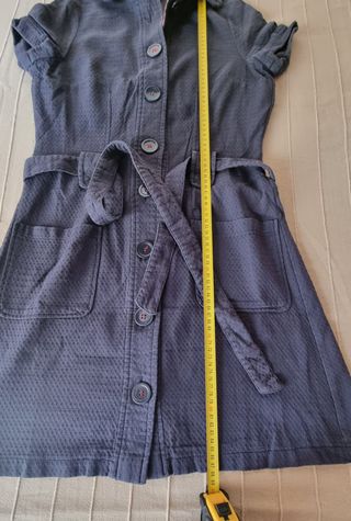 Vestito cotone H&M vintage scamiciato tg M 42