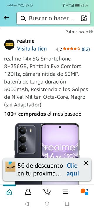 Móvil Realme 14 5G