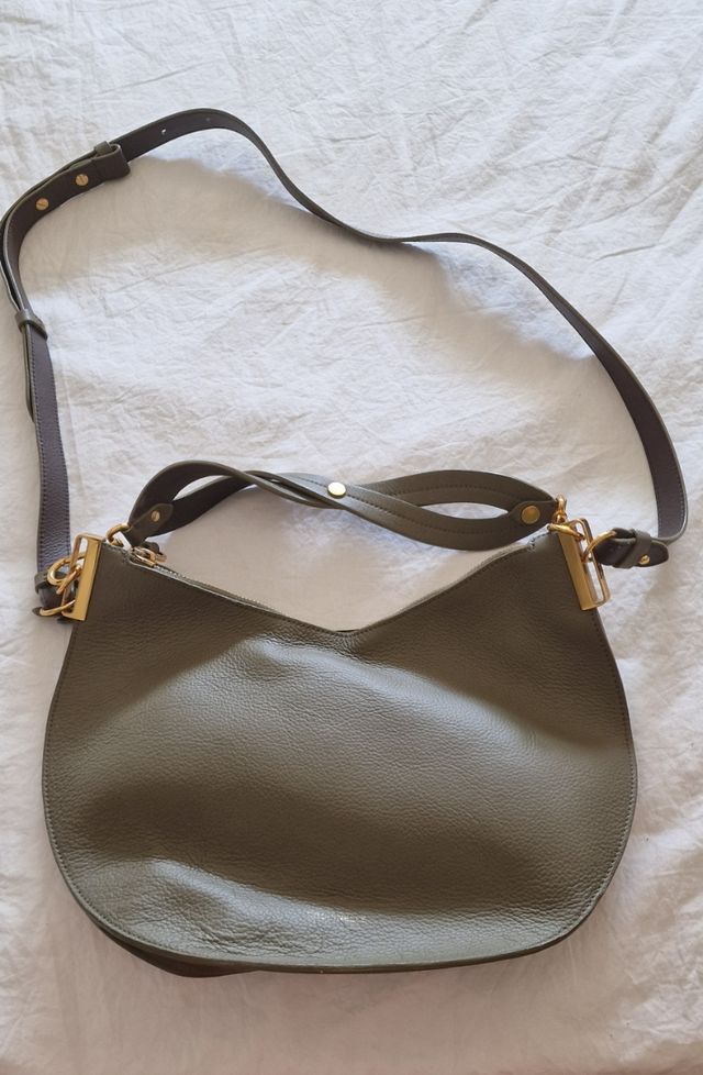 Bolso bandolera verde oliva