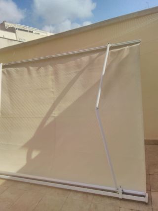 Toldo terraza beige 
