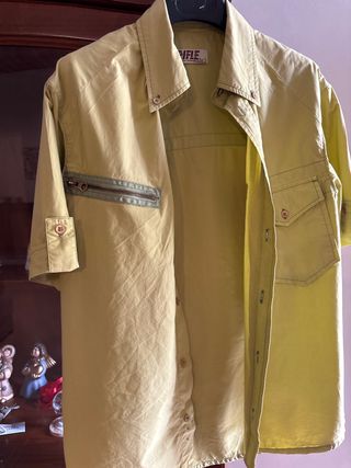 Camicia Rifle vintage verde chiaro