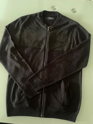 Chaqueta negra Zara Hombre M