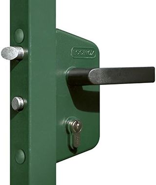 Cerradura de nailon verde Locinox/Tubo de 40 mm