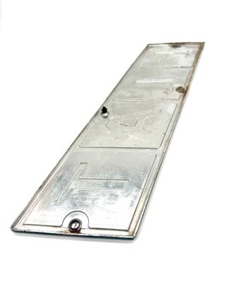 Stemma FIAT vintage originale camion anni ’70-’80, 45x11 cm