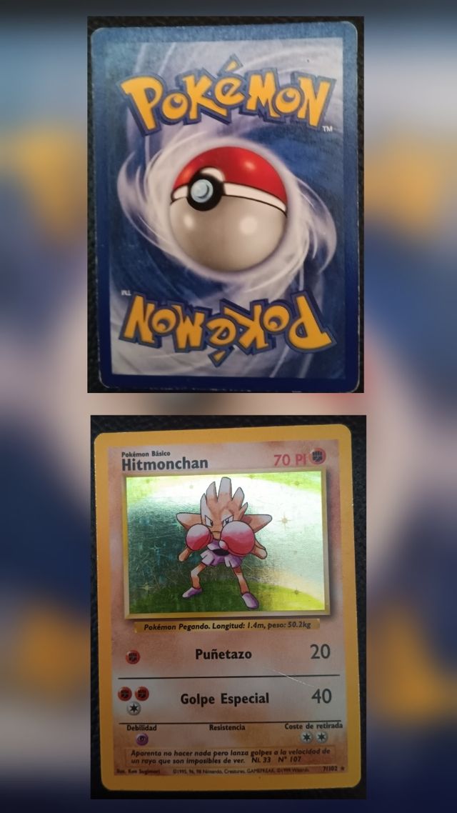 Carte Holo Vintage Pokémon