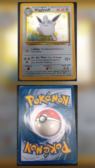 Carte Holo Vintage Pokémon